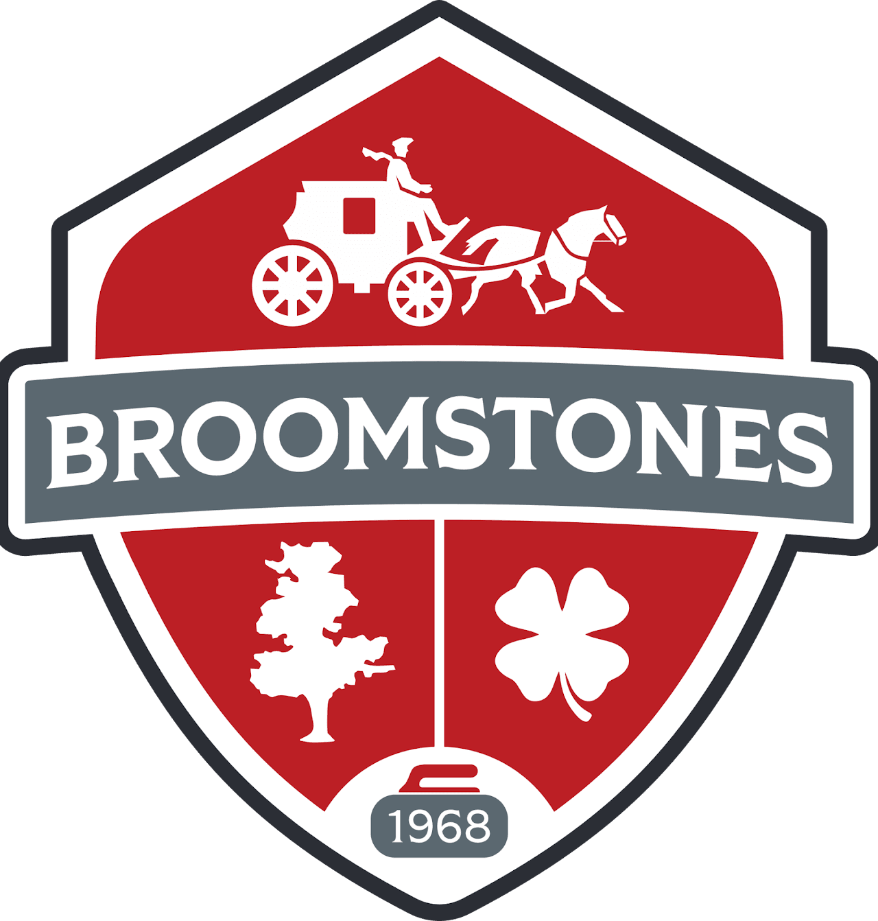 Broomstones legacy shield logo